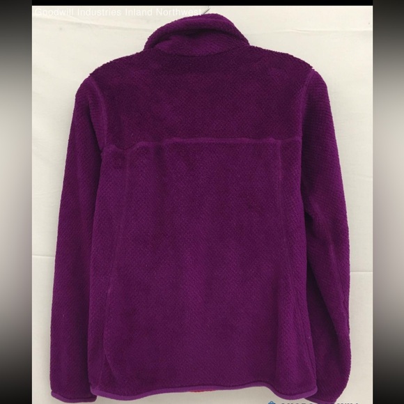 Patagonia Sweatshirt Purple Lightweight Synchilla Snap-T Fleece Pullover Size XS - Picture 2 of 4